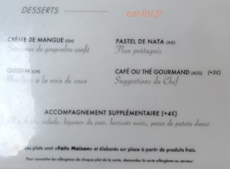 La Maison de Mana — carte page 2