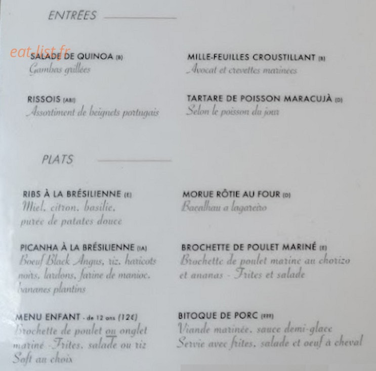 La Maison de Mana — carte page 1