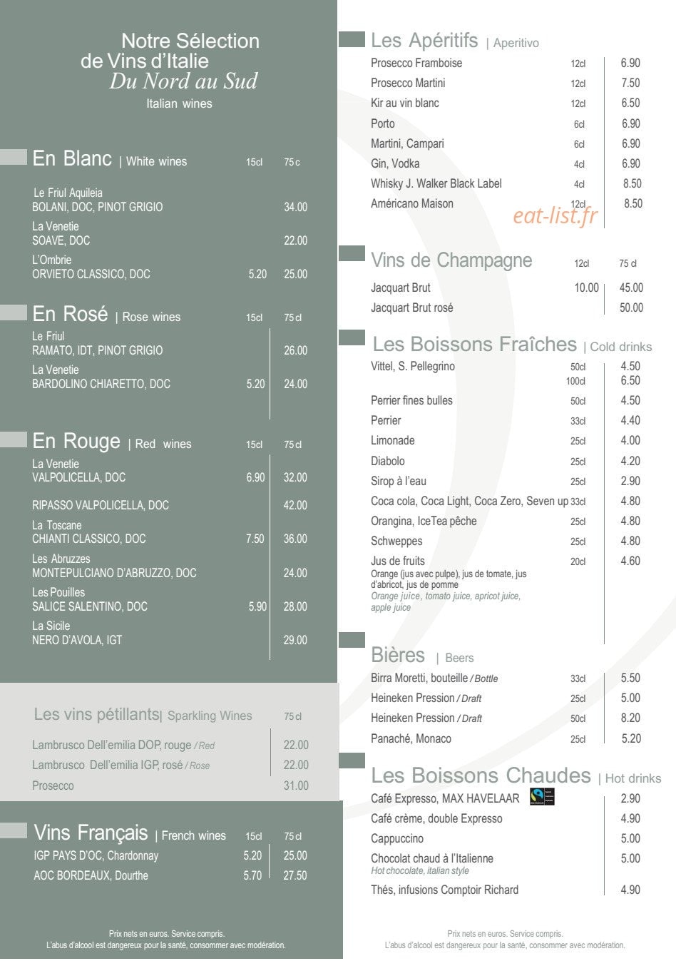 La petite Venise — carte page 1