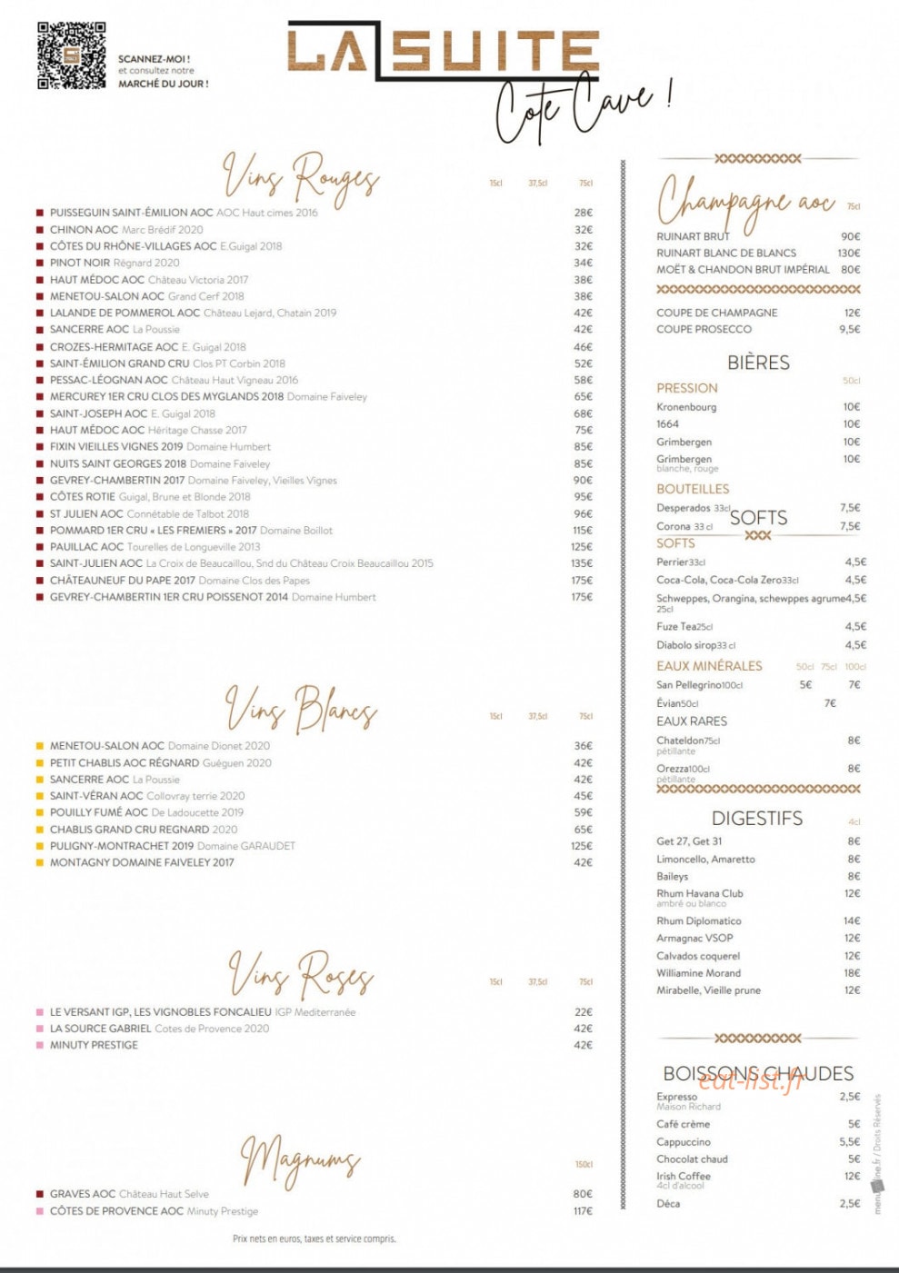 La Suite — carte page 2
