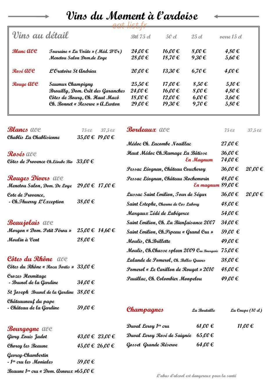 La Tour — carte page 2