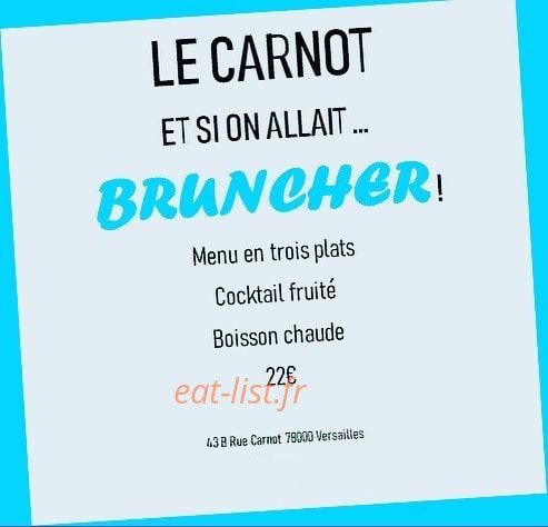 Le Carnot — carte page 1