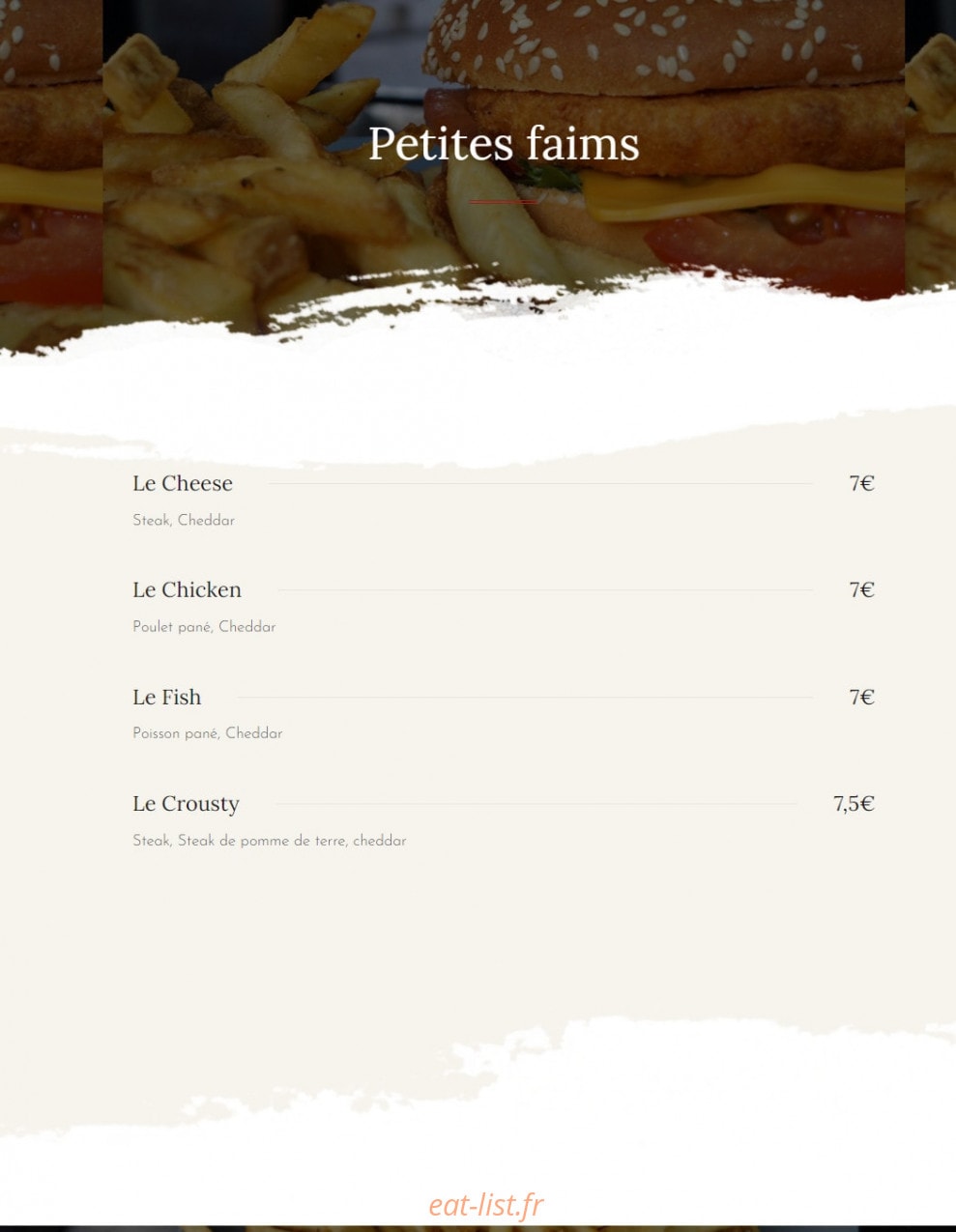 Le Jasmin — carte page 4