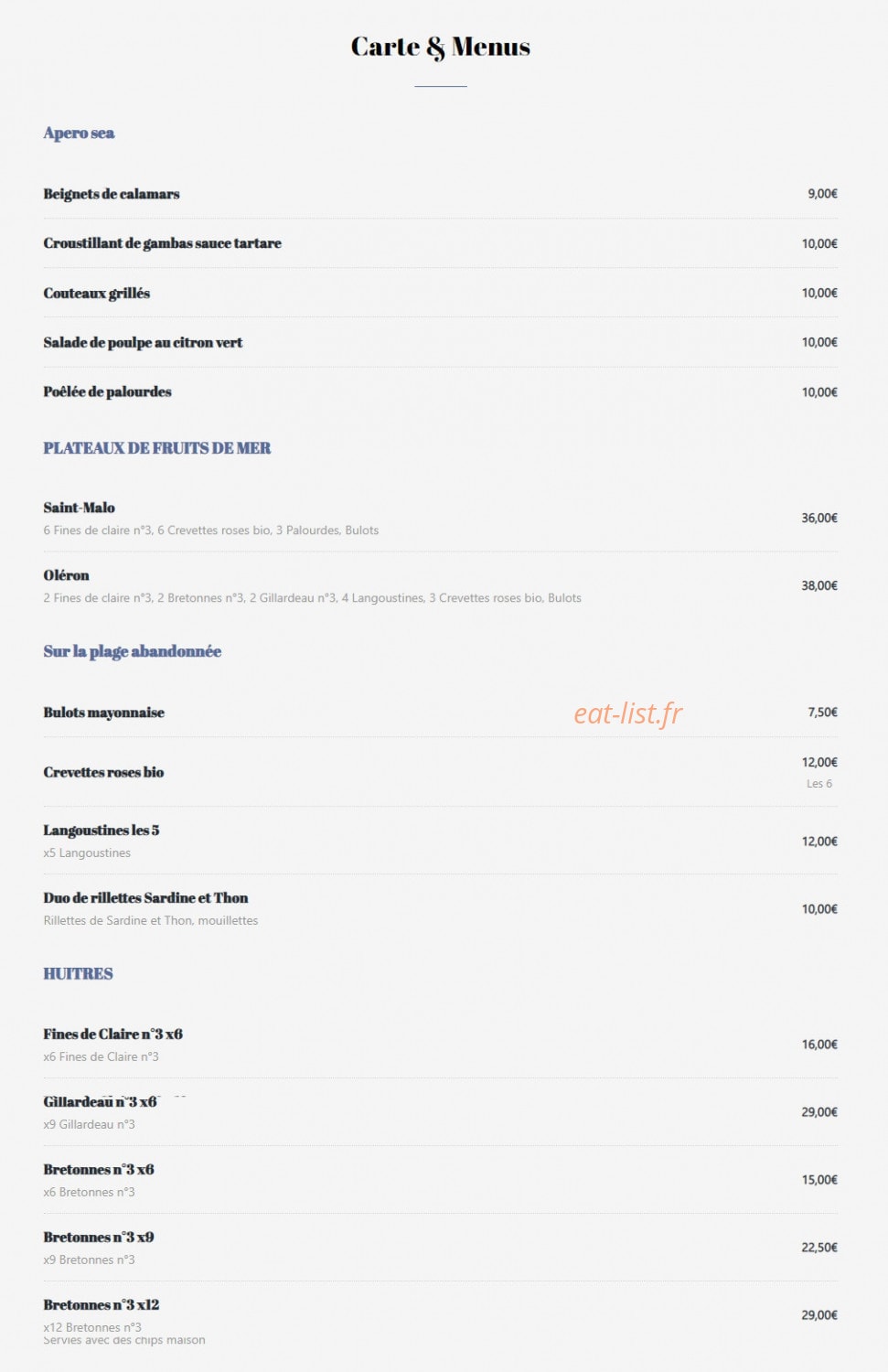 Lucette — carte page 1