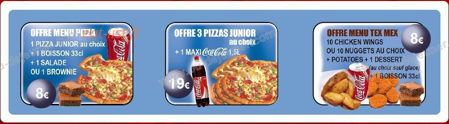 Manhattan Pizza — carte page 2