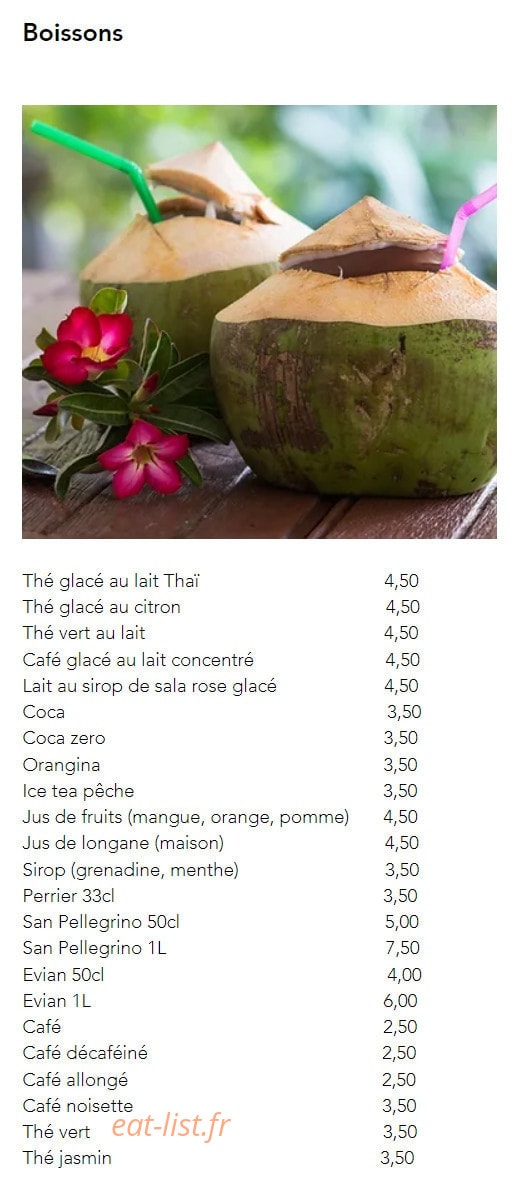 Nakhon Thai — carte page 9