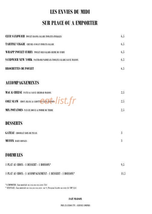 No Water — carte page 1
