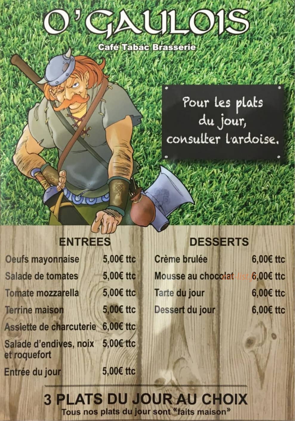 O’gaulois — carte page 1
