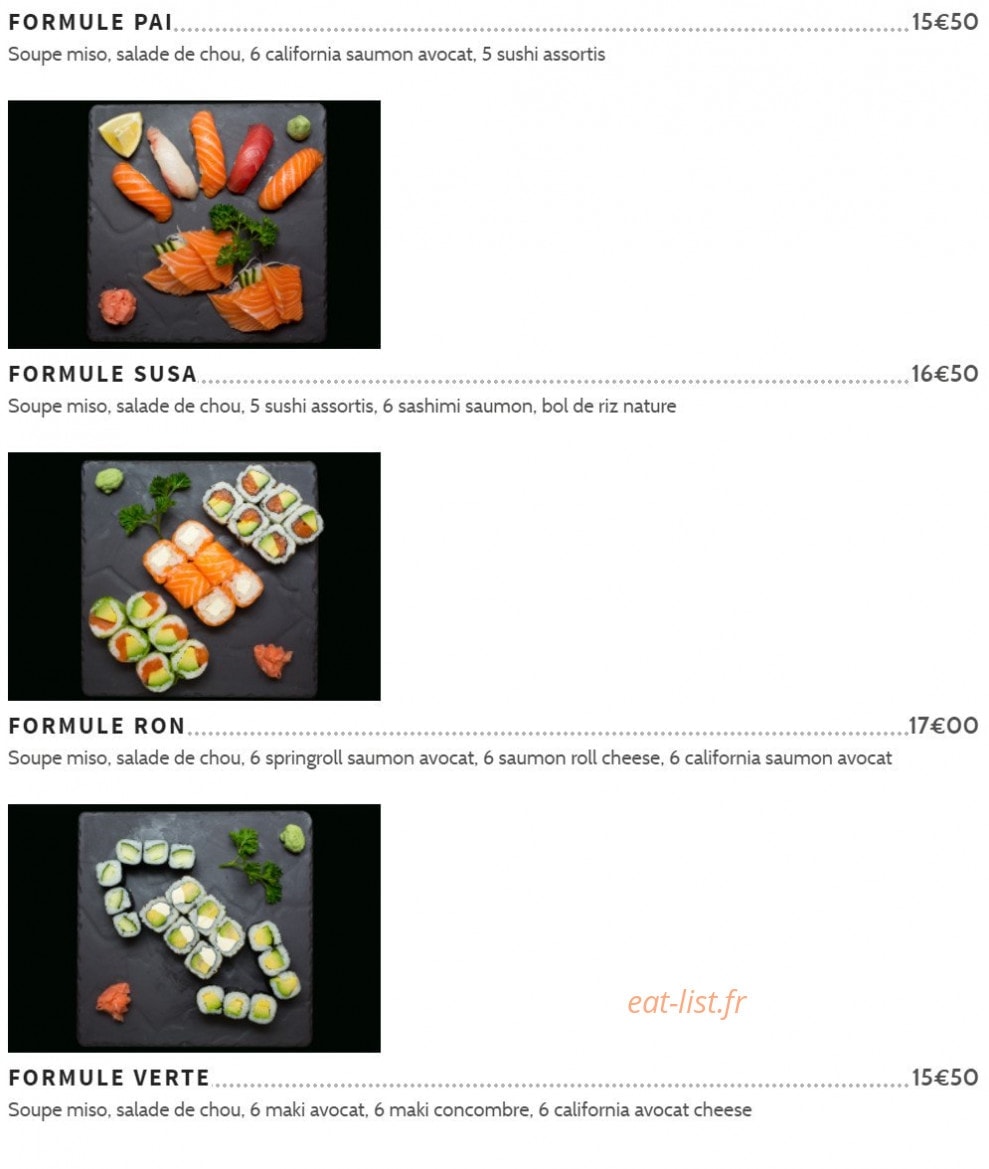 Restaurant Kampai — carte page 5