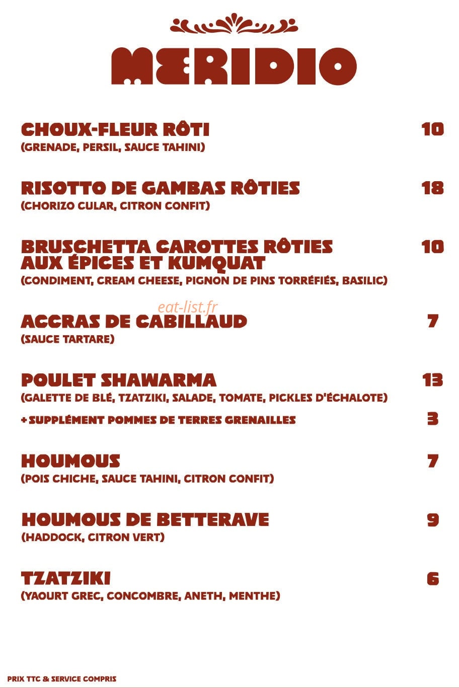 Sept Lieux — carte page 1