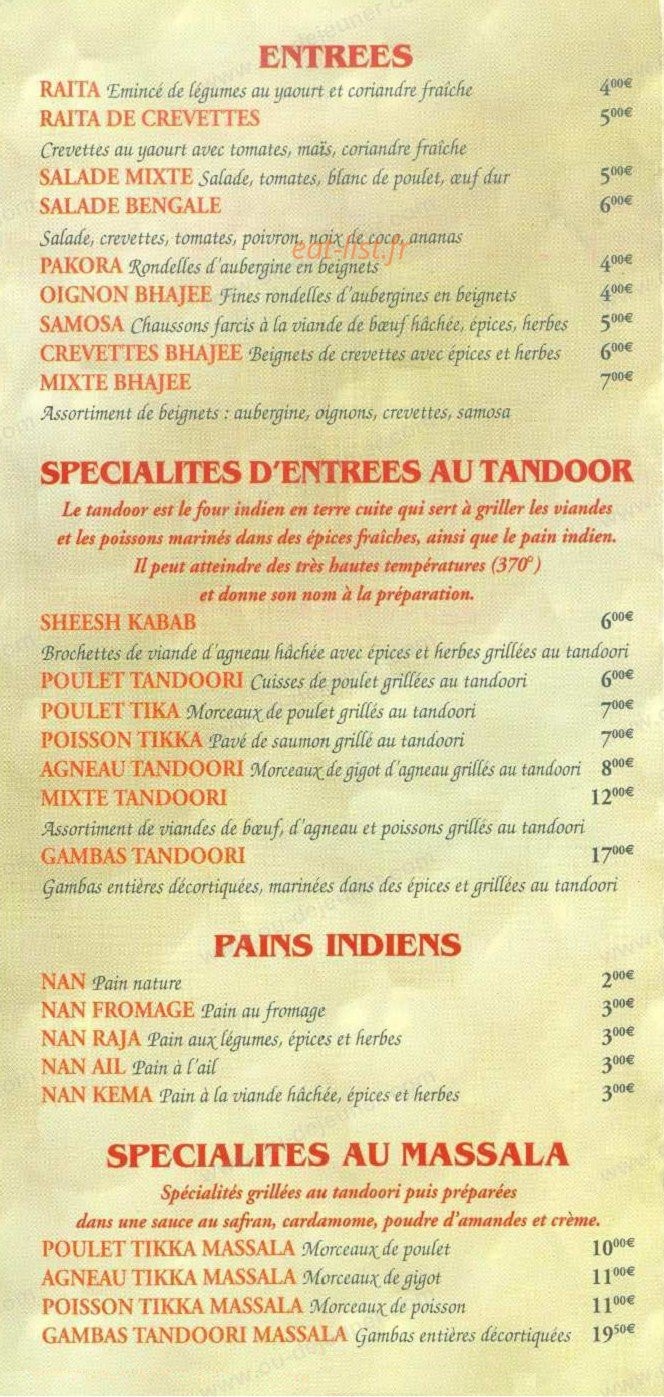 Taj mahal — carte page 2