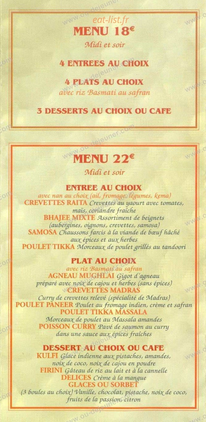 Taj mahal — carte page 5