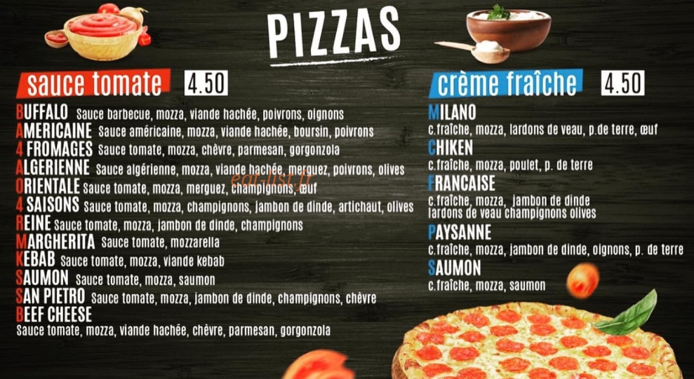 The Best Food — carte page 4