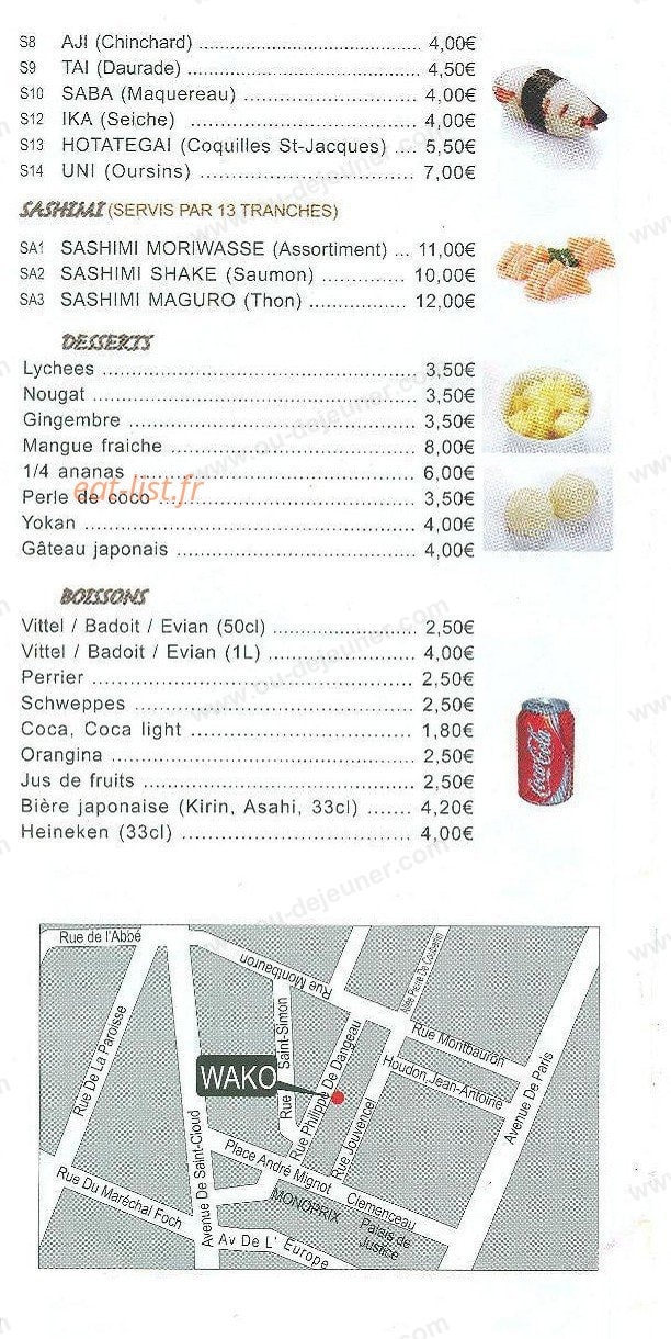 Wako — carte page 6