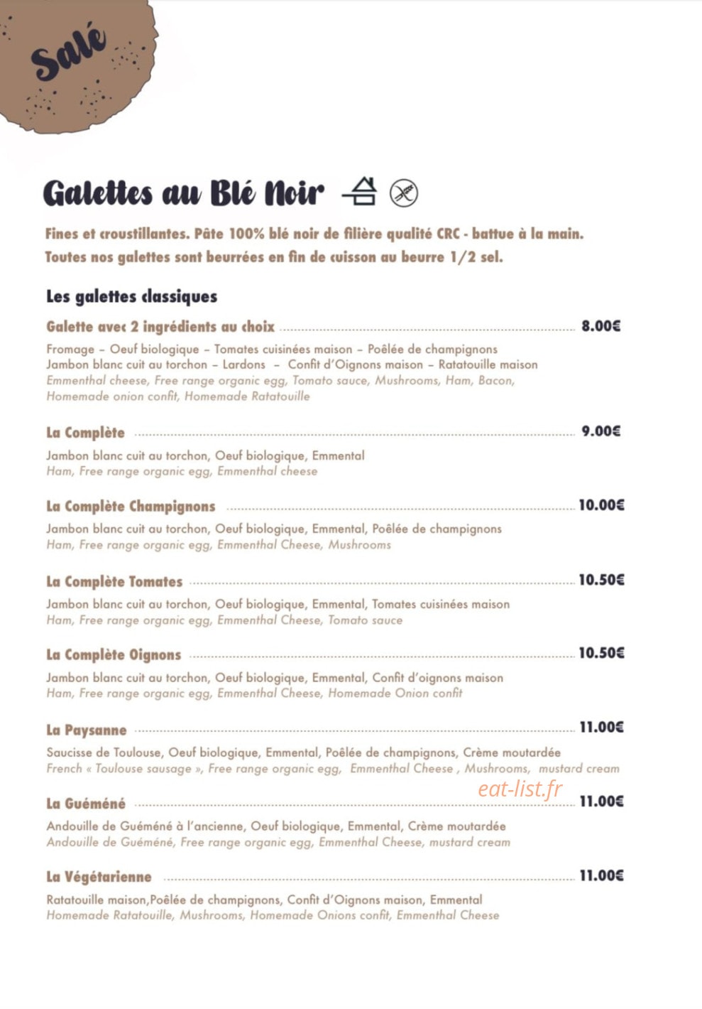 Crêpite — carte page 2