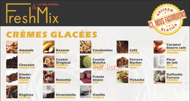 Fresh And Mix — carte page 2