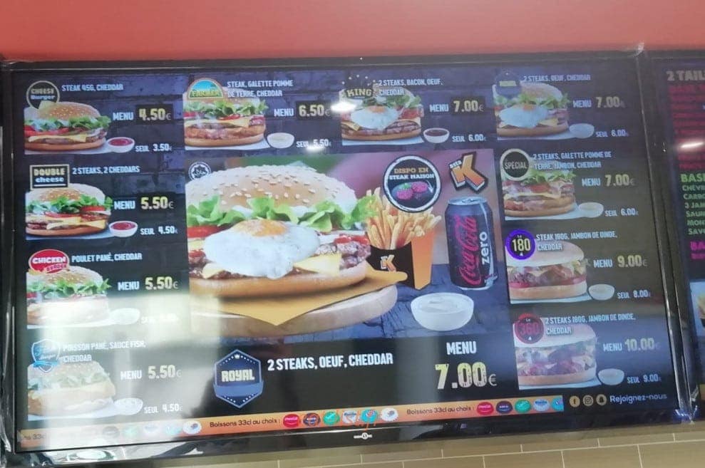 Kasta Tacos & Burger — carte page 5