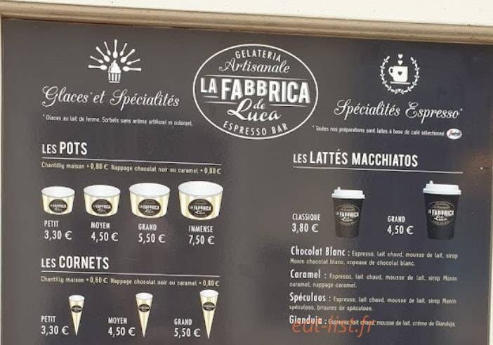 La Fabbrica de Luca — carte page 1