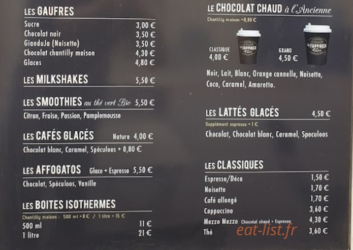 La Fabbrica de Luca — carte page 2