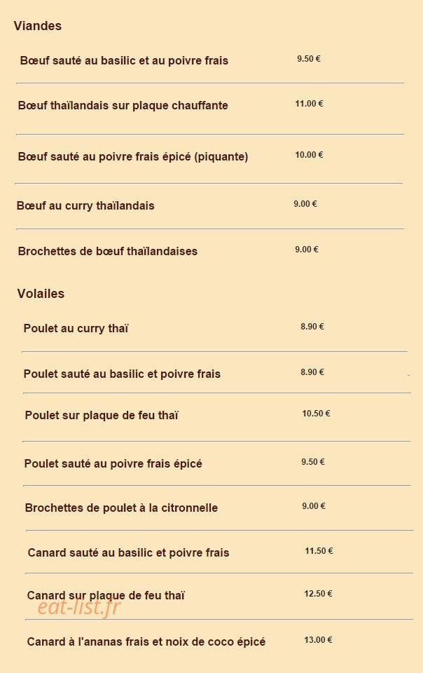 La Table Saint Germain — carte page 12