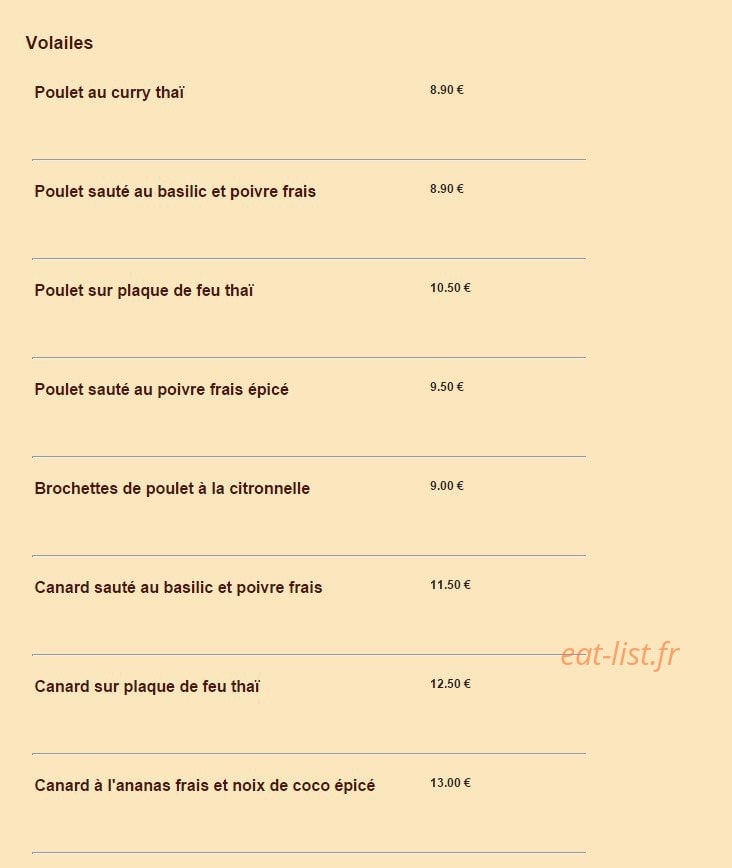 La Table Saint Germain — carte page 26