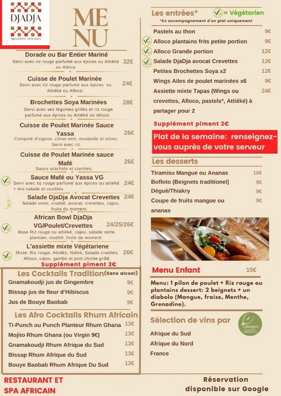 Le Djadja — carte page 1