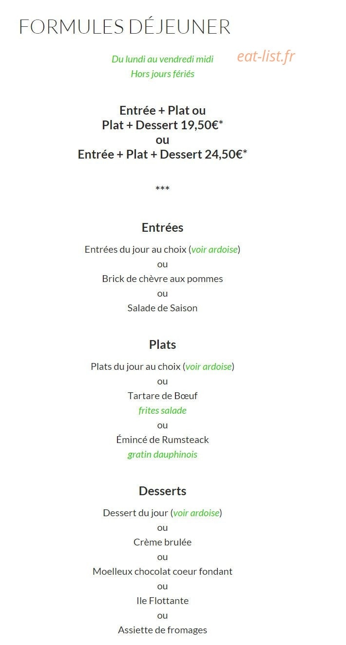Le Manège — carte page 4