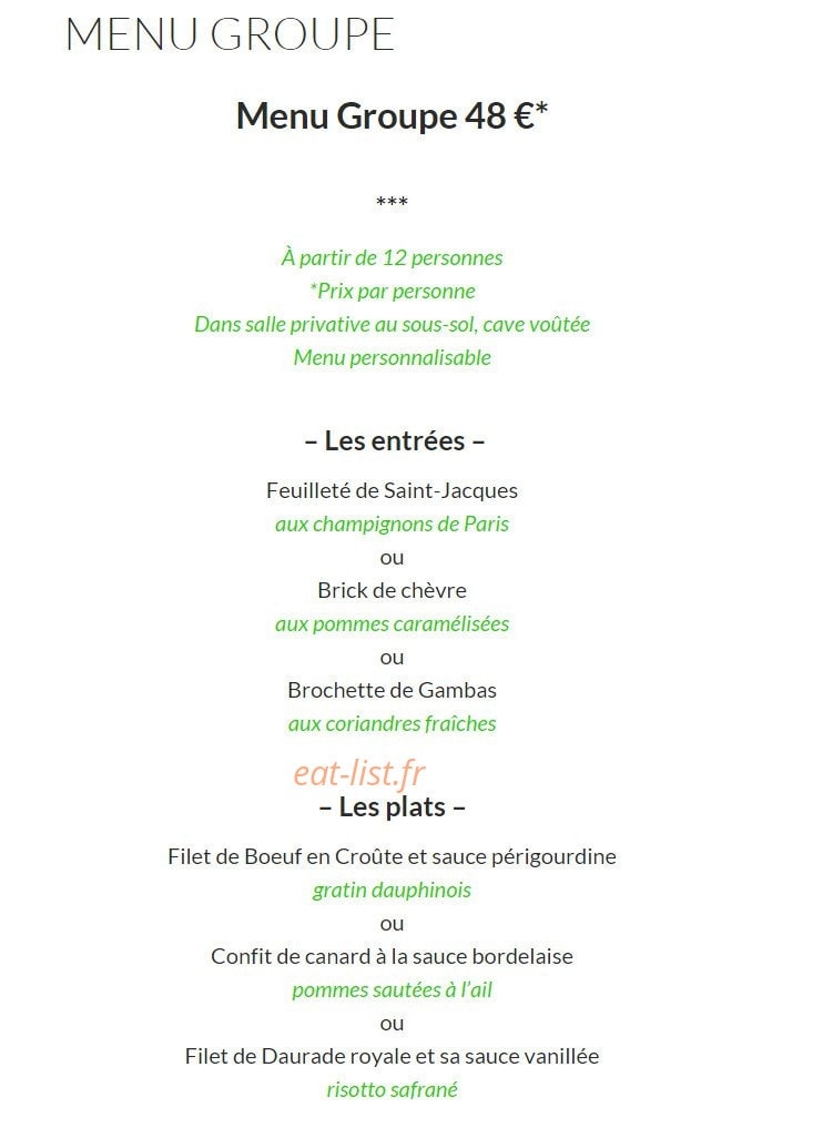 Le Manège — carte page 5