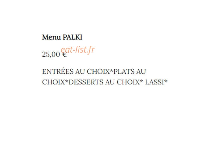 Le Palki — carte page 1