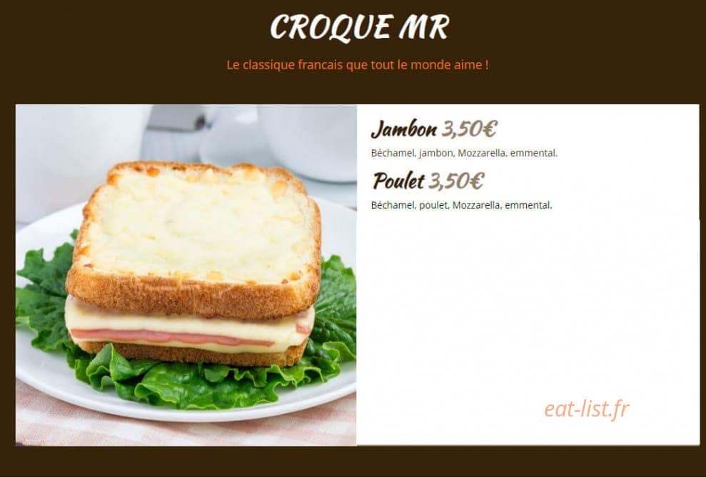 Pizza Des Loges — carte page 6