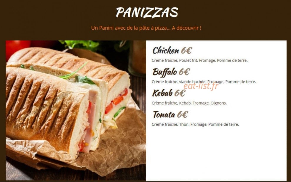 Pizza Des Loges — carte page 7