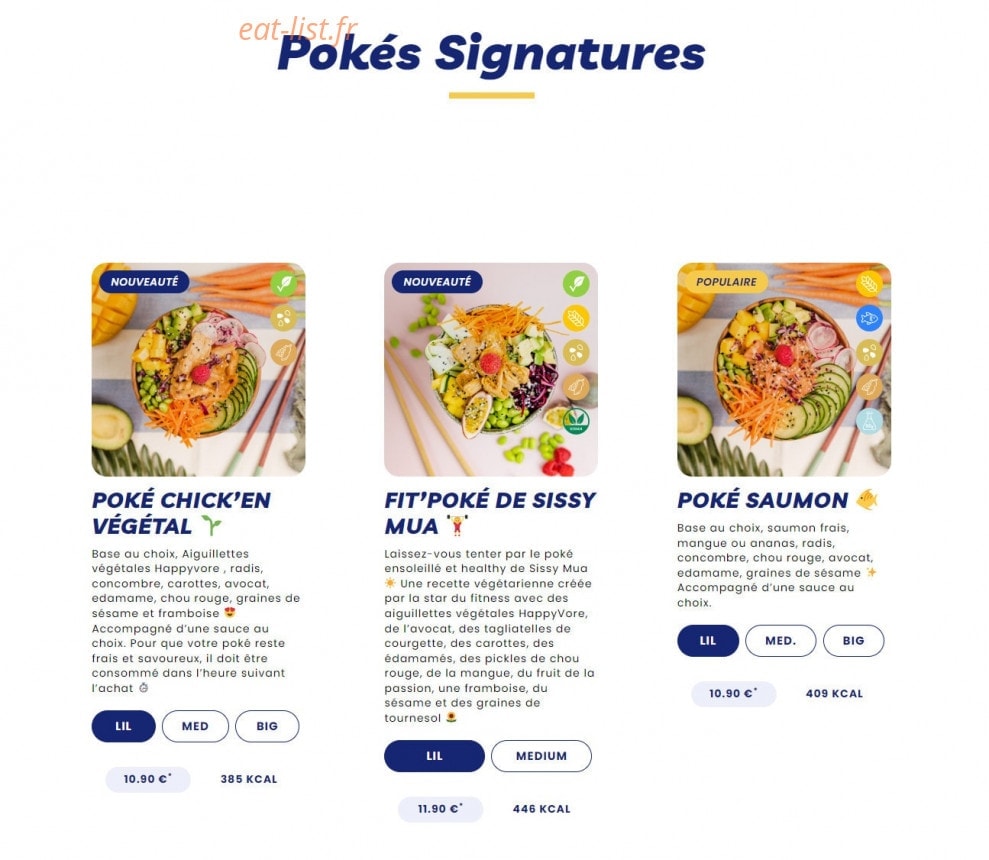Pokawa — carte page 5