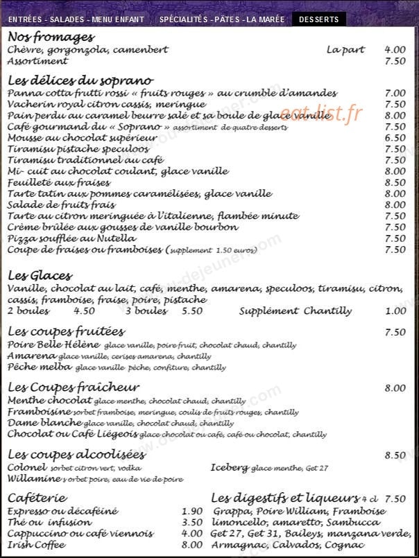Soprano — carte page 3