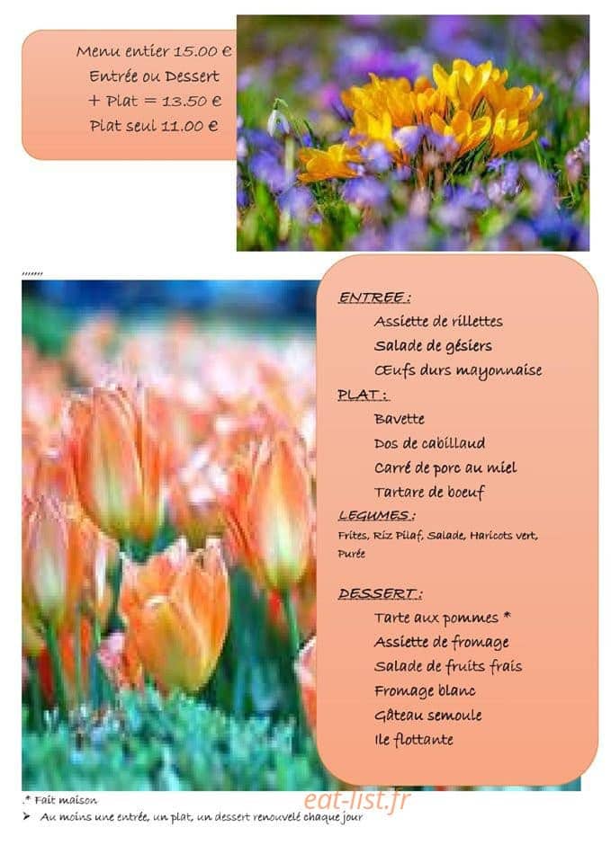 Le Saint Germain — carte page 1