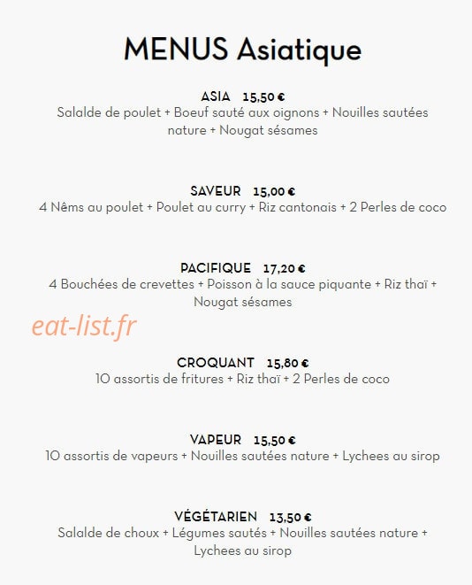 Yi Sushi — carte page 15