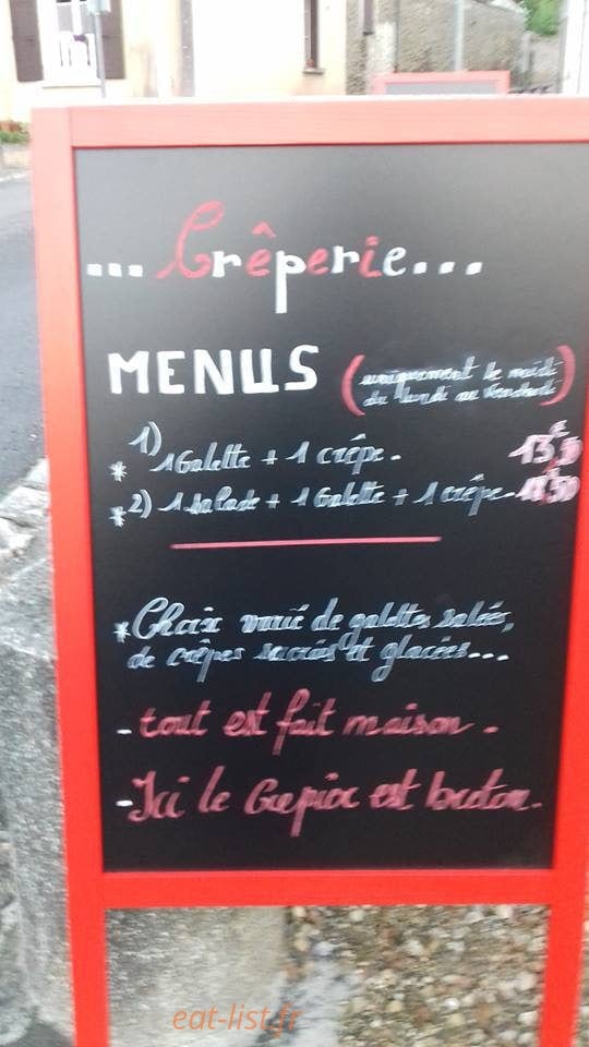 Le saint christophe — carte page 1