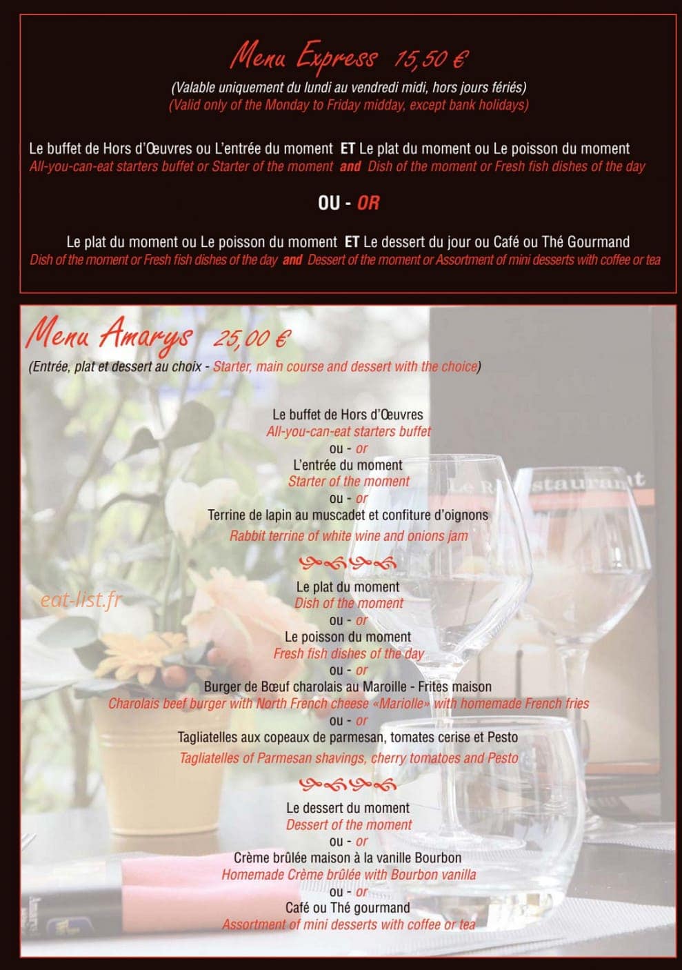 Best western amarys — carte page 3
