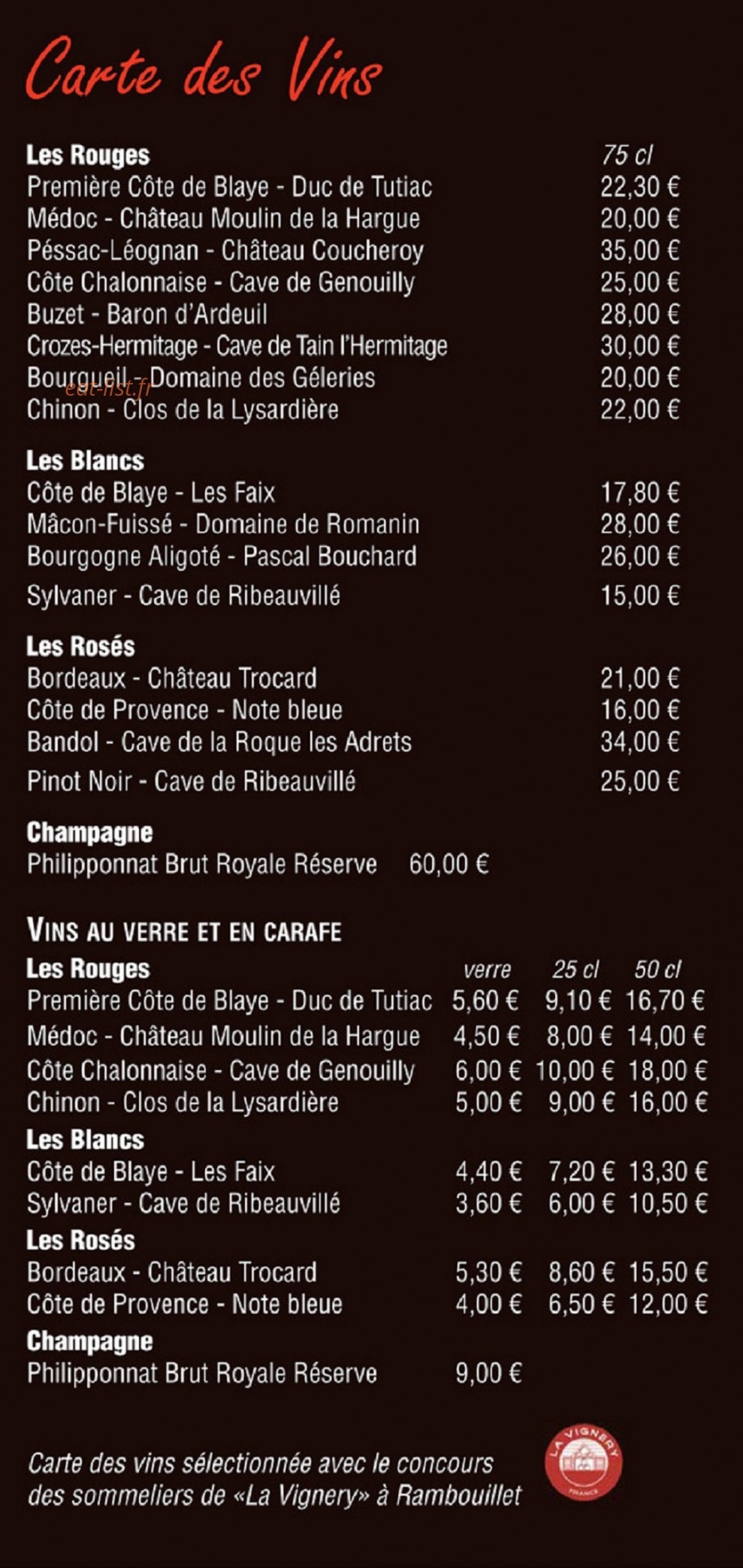 Best western amarys — carte page 6