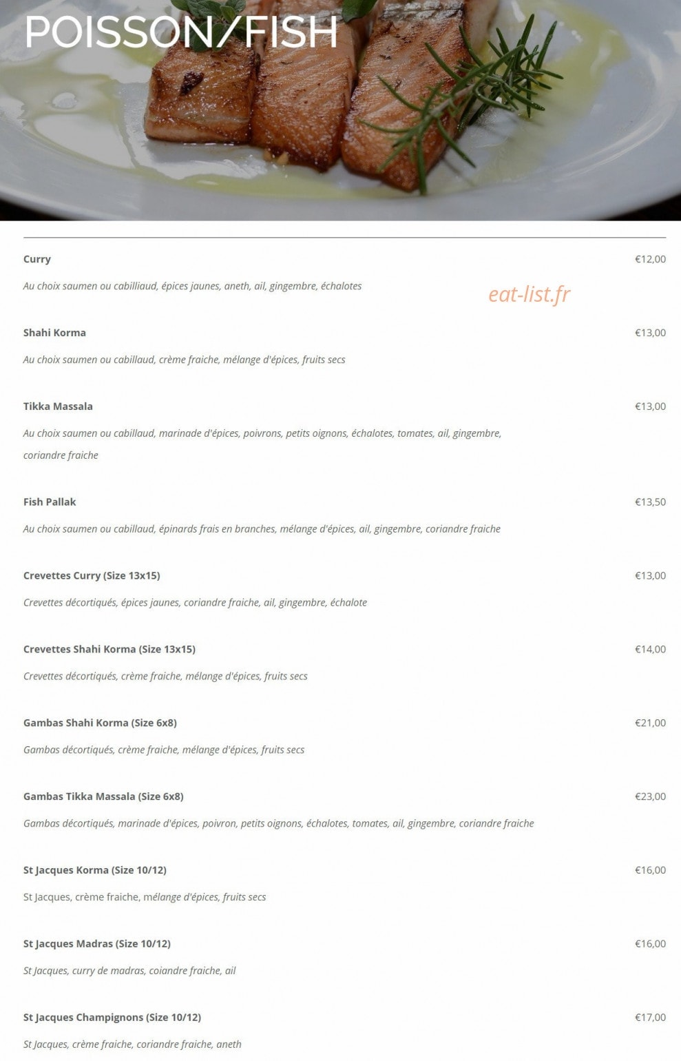 Chapati — carte page 17