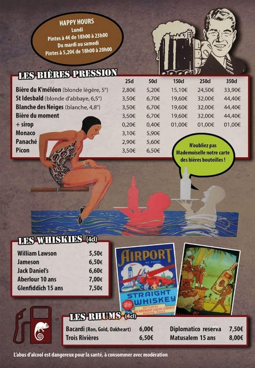 Le K'méléon — carte page 5