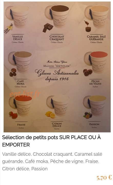 Le Napoleon — carte page 13