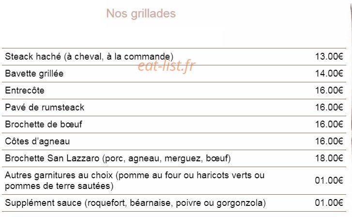 Le San Lazzaro — carte page 7
