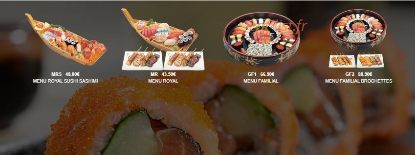 Sushi Lin — carte page 21