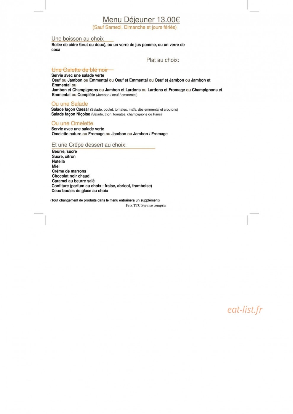La Caverne des Artistes — carte page 3