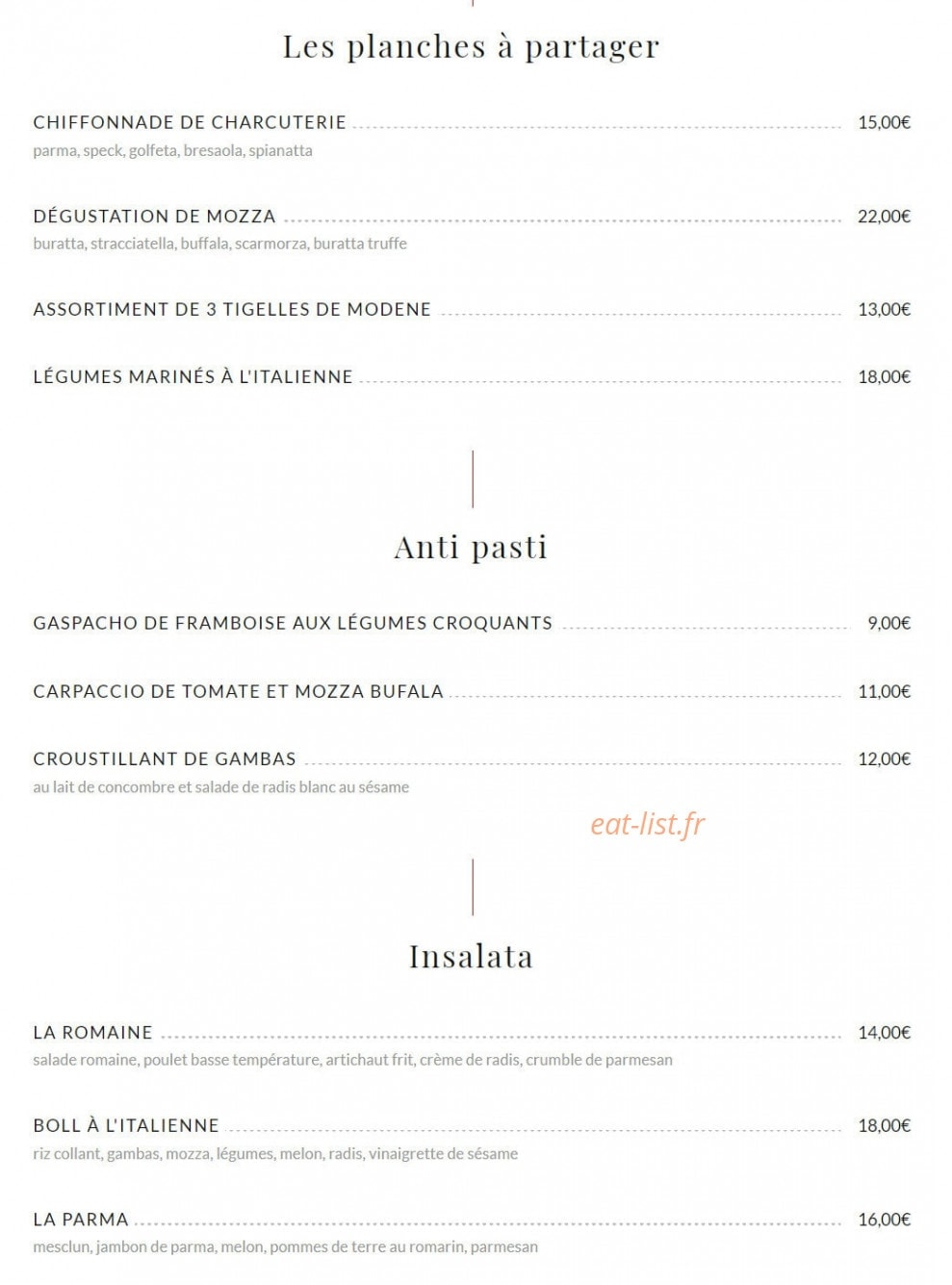 Moretti — carte page 1