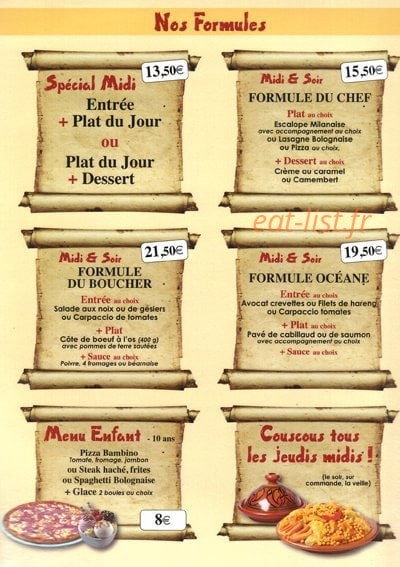 Villa Cesar — carte page 5