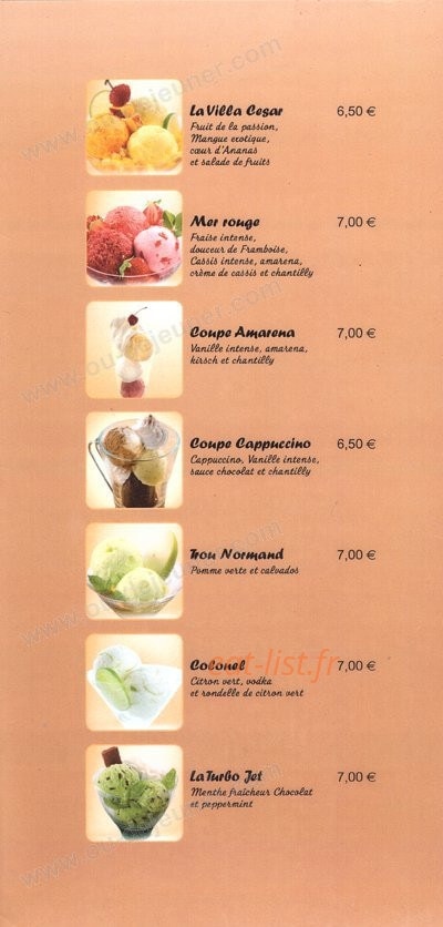 Villa Cesar — carte page 9