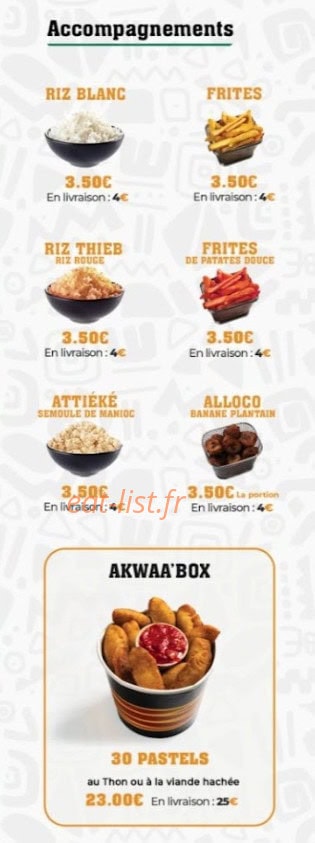 Akwaaba — carte page 2