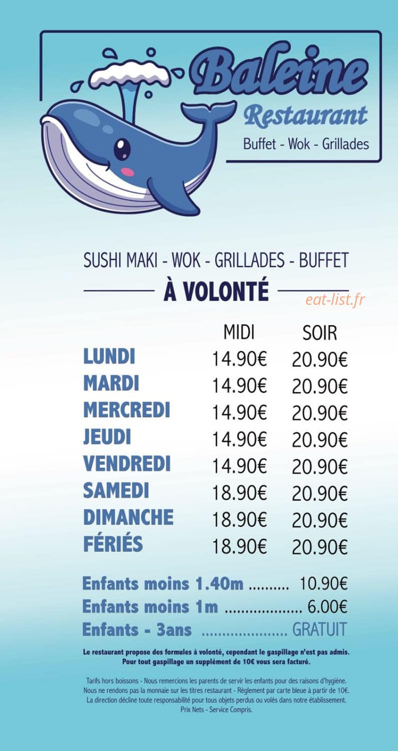 Baleine — carte page 1