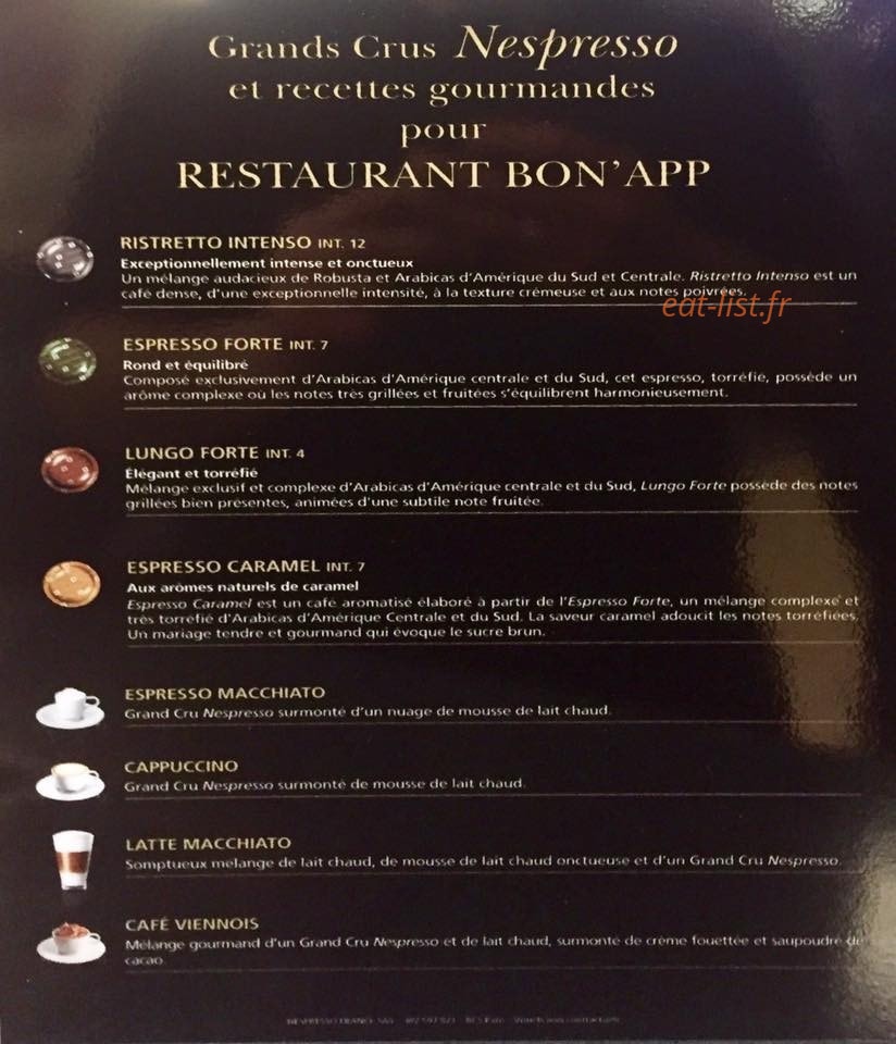 Bon'App — carte page 7